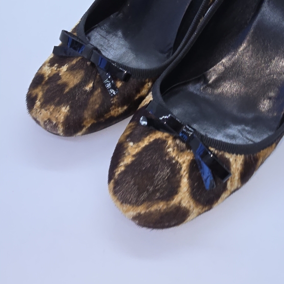 PRADA Calzature Donna St. Ghepardo Kitten Heel IT35.5 - Picture 5 of 9
